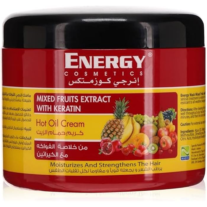 Energy Cosmetics Energy Hair Mask Keratin & Mix Fruits (72129) - Image 1